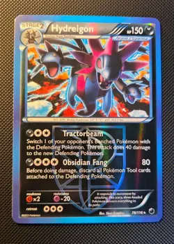 Hydreigon (Team Plasma) 78/116 Plasma Freeze Reverse Holo Rare Lightly Played - Image 1