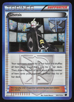 Pokemon TCG - Plasma Freeze - Ghetsis 101/116 Holo - P - Image 1