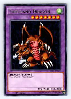 Yugioh Thousand Dragon MIL1-EN039 Rare - NM 💎 - Image 1
