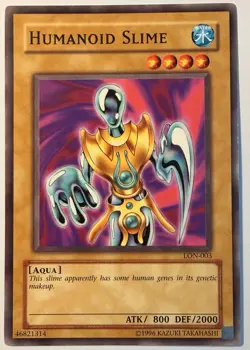 Humanoid Slime LON-003 Labyrinth of Nightmare Yu-Gi-Oh Unlimited LP - Image 1