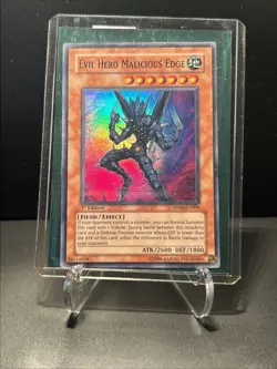 Yugioh Evil Hero Malicious Edge DP06-EN006 1st Super Duelist Pack NM - Image 4