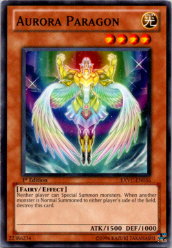 Yugioh Aurora Paragon EXVC-EN036 Egyptian God Deck: Exodia LP/MP Unlim - Image 1
