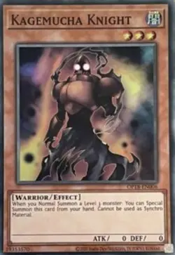 1 x Kagemucha Knight - OP18-EN006 - Super Rare - Unlimited Edition Near Mint, En - Image 1