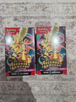2 X POKEMON TCG ASCENDED HEROES BOOSTER BUNDLE - NEW & SEALED - READY TO SHIP - Image 1