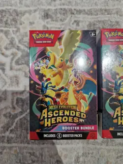 2 X POKEMON TCG ASCENDED HEROES BOOSTER BUNDLE - NEW & SEALED - READY TO SHIP - Image 2