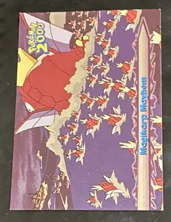 2000 Topps Pokemon The Movie Magikarp Mayhem Foil #20 Blue Label LP - Image 1