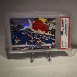 Topps 2000 Pokemon The Movie 2000 #20 Magikarp Mayhem PSA 8 Trading Card - Image 1