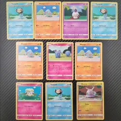 Asako Ito Crochet Art Pokemon Card lot x10 - Sun & Moon Era - Pokemon TCG - A10 - Image 1