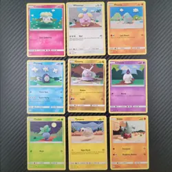 Asako Ito Crochet Art Pokemon Card lot x9 - Sun & Moon Era - Pokemon TCG - B09 - Image 1