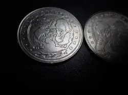 Pokemon Card Meiji Promo Metal Battle Coin x2 Arcanine & Growlithe #6754 - Image 3