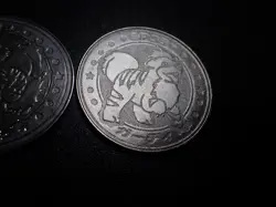 Pokemon Card Meiji Promo Metal Battle Coin x2 Arcanine & Growlithe #6754 - Image 4