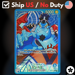 Jinbe L-P OP14-040 The Azure Sea's Seven ONE PIECE Card NEAR MINT 2025 US Ship - Image 1