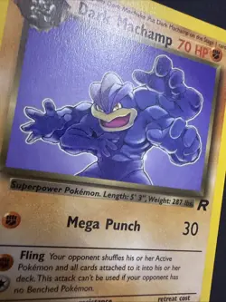 ​Dark Machamp 27/82 Rare Non-Holo - Team Rocket WOTC Pokemon Card - Vintage 2000 - Image 2