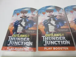 Magic Card Play Booster pack Outlaws of Thunder Junction lot of 5 packs - Image 2