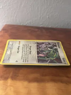 Rayquaza Holo 9/106 EX Emerald Pokemon Card Rare Damaged Water Damage Creased - Image 5