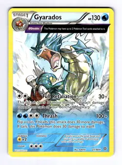 Gyarados 21/98 Deck Exclusives #021 (2001) Rare NM Pokemon - Image 1