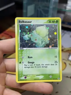 Bulbasaur 55/112 EX FireRed LeafGreen FRLG 2004 Reverse Holo Pokemon Card - Image 4