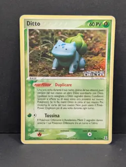 Ditto Bulbasaur 36/113 Delta Species Reverse Holo Pokemon TCG ITALIAN Yuka Morii - Image 1