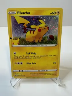 Pokemon Pikachu - (General Mills) SWSH039 Sword And Shield Black Star Promo - Image 1