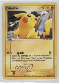 Pikachu Pokemon Organized Play Promotional Series 4 #13 2006 - Image 1