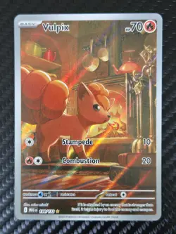 Vulpix - Illustration Rare ME01: Mega Evolution 138/132 NM | Pokemon TCG - Image 1