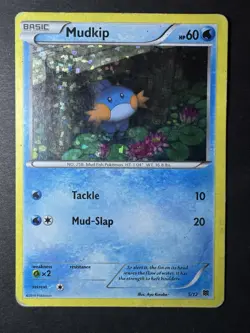 MP/HP Mudkip - 5/12 - Holo - McDonald's - 2015 Pokemon TCG McDonald's Promos - Image 1