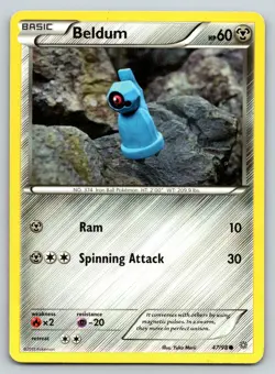 BELDUM 47/98 C ANCIENT ORIGINS POKEMON MP MORII - Image 1