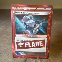 Pokemon Head Ringer XY Phantom Forces Holo Rare Trainer 97/119 - Image 1