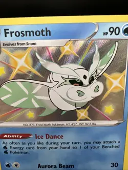 Frosmoth SV034/SV122 - Shining Fates - Sword Shield - Shiny Ultra Rare - Pokemon - Image 2