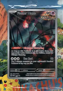 Pokemon TCG Flutter Mane SVP097 Temporal Forces Black Star Promo NM/M Sealed - Image 1
