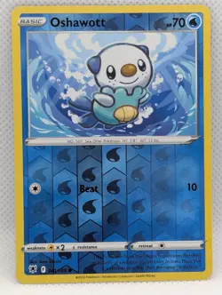 OSHAWOTT 041/189 C ASTRAL RADIANCE POKEMON REVERSE HOLO LP OSHAWOTT - Image 1