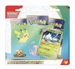 Pokemon TCG 30th Celebration Tech Sticker Collection Alolan Exeggutor (PRESALE) - Image 1