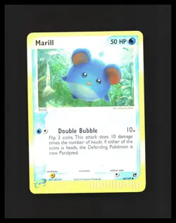 Marill Pokemon Sandstorm 68/100 REVERSE HOLO LP - Image 1