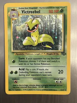 Victreebel 14/64 Holo Rare Jungle 1999 Pokemon EN HP Vintage Grass Unlimited - Image 1
