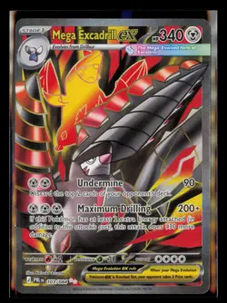 Pokemon TCG Mega Excadrill ex 103/084 Pitch Black Ultra Rare EN | NM - Image 1