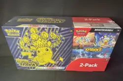 Pokemon Surging Sparks Costco 2-Pack - Elite Trainer Box (ETB) + Booster Bundle - Image 1