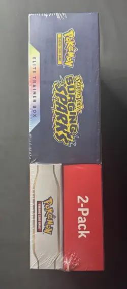 Pokemon Surging Sparks Costco 2-Pack - Elite Trainer Box (ETB) + Booster Bundle - Image 3