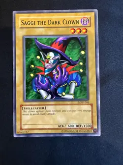 Saggi the Dark Clown MRD-066 Common Metal Raiders Yu-Gi-Oh Unlimited Near Mint - Image 1