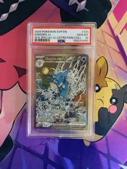 Pokemon 2024 Kingdra ex #131 Full Art Scarlet & Violet Promo GEM MINT PSA 10 - Image 1