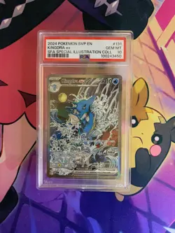 Pokemon 2024 Kingdra ex #131 Full Art Scarlet & Violet Promo GEM MINT PSA 10 - Image 2