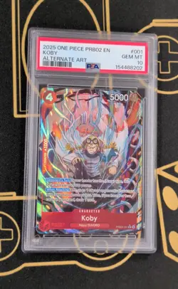 Koby (Alternate Art) PRB02-001 Premium Booster -The Best- Vol. 2 Foil - Image 1