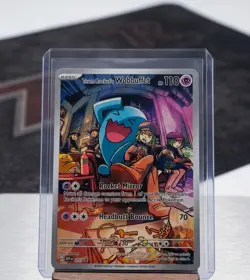 The Pokemon Company Team Rocket's Wobbuffet 203 SVP Promo Holo 110HP - Image 1