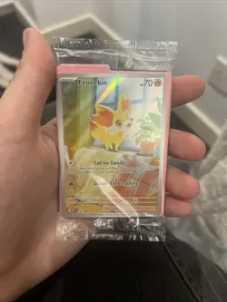 Fennekin Full Art Promo Chaos Rising ETB Promo 080 - SEALED & MINT FRONT Pokemon - Image 1