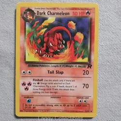 Pokemon Team Rocket 32/82 Dark Charmeleon - Unlimited Uncommon - MP - Image 1