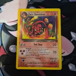 Pokemon TCG Dark Charmeleon 32/82 Team Rocket Unlimited Uncommon 2000 - MP - Image 1