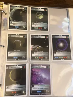 200+ Star Trek CCG Trading Cards Collection w/ Traveller Binder Decipher Lot - Image 4