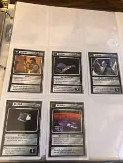 200+ Star Trek CCG Trading Cards Collection w/ Traveller Binder Decipher Lot - Image 5