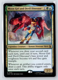 Moon Girl and Devil Dinosaur #223 Marvel Super Heroes Magic The Gathering MTG - Image 1