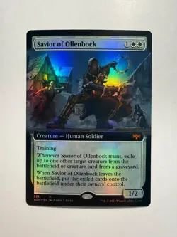 Savior of Ollenbock (Extended Art) 352 MTG Innistrad: Crimson Vow Foil - Image 1
