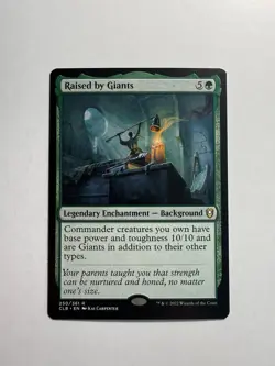 Raised by Giants 250 MTG Commander Legends: Battle for Baldur's Gate - Image 1